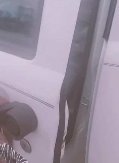 How to open a car door