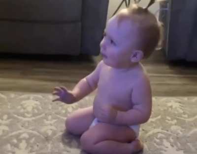 Baby‘s face says it all