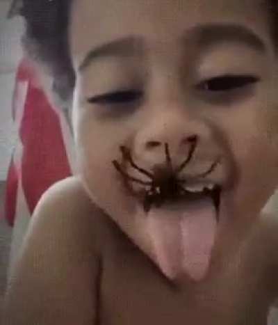 Next time don't touch mama's phone without permission, you little drama queen.