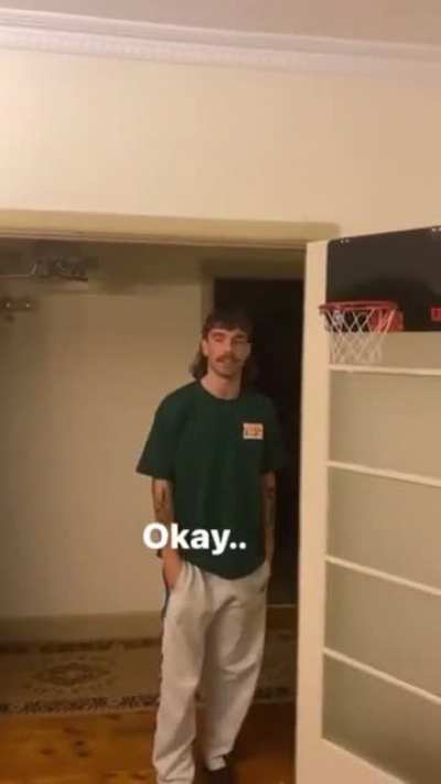 He waited for this moment
