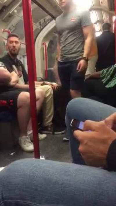 Being an asshole on the tube. WCGW?