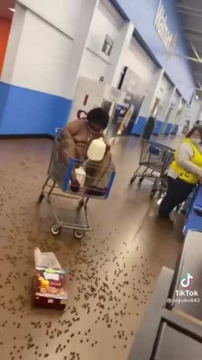I feel bad for the person cleaning this