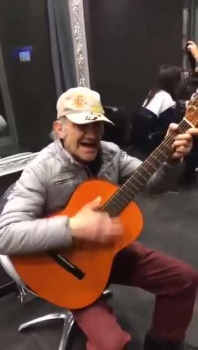 Guy plays "The Good, The Bad and The Ugly" all by himself