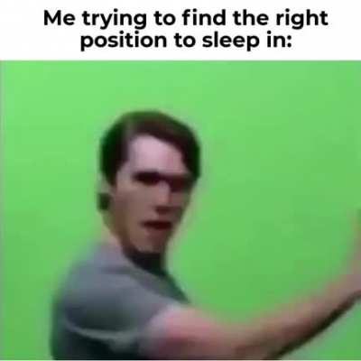 Just like... FALL ASLEEP