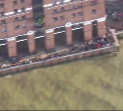 People have been queuing all night in over 3 miles long queue to say the final goodbye to the Queen.