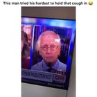 He really tried