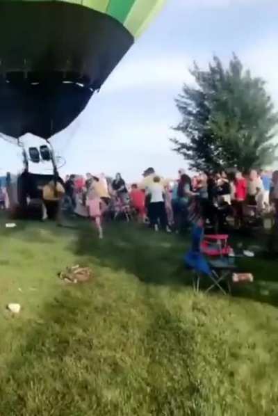 unannounced transition of ballooning from a spectator sport to full contact