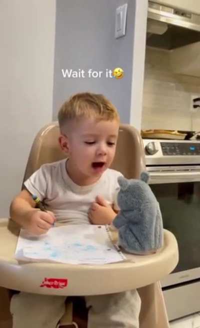 Kid reaps what he sows