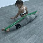 The flexibility of a dancer