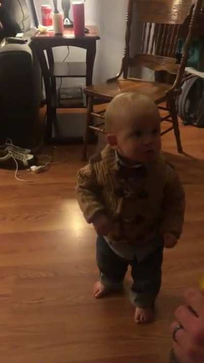 Little nephew calling us out ?