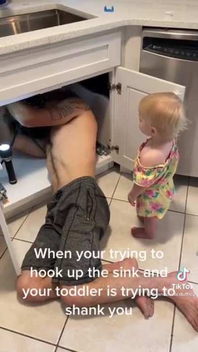 This baby is out to kill?