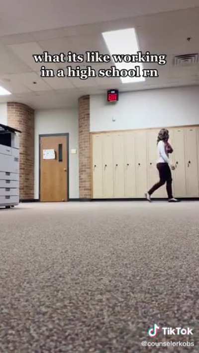 What its like working in a high school rn