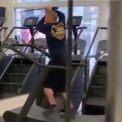 Gotta get those reps in