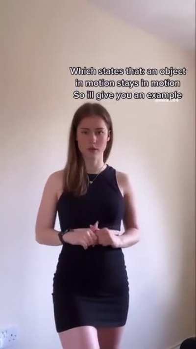 Newton's firsts law