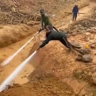 Just a normal day at work