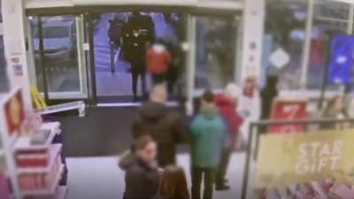 Boots, Edge Lane (Liverpool) - no injuries reported. Very lucky day for some shoppers!
