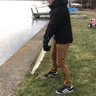 Scary sounds from a frozen lake ?