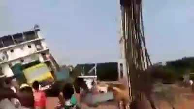 Ferry capsizes with 17 trucks, 7 motorbikes in Paturia Ghat, Bangladesh, Today