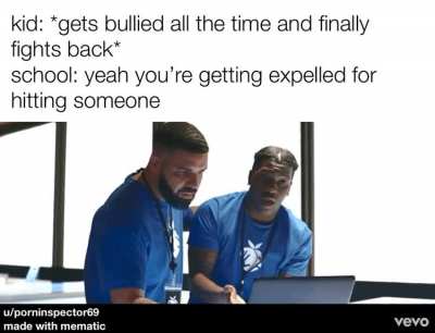 bruh just done get bullied