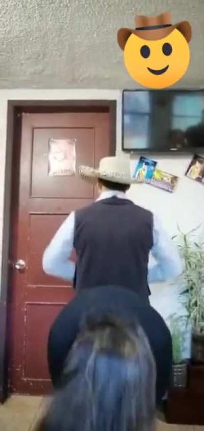 A horse for a cowboy.