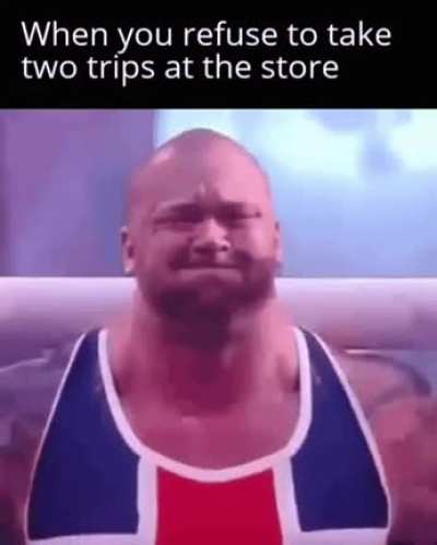 You're still going to do it twice