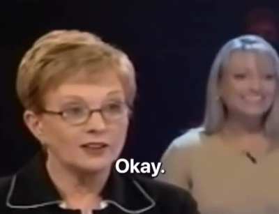 to humiliate a man on stage