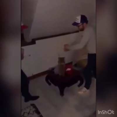 When you party with friends