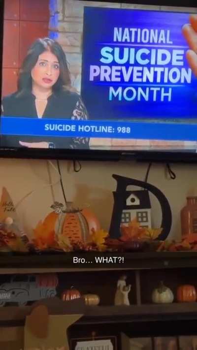 I think she might be tripping