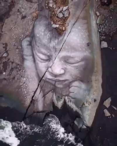 Amazing massive Artwork "Born of Nature” by David Popa in Finland