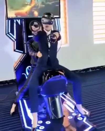 NFC - I don’t this she’s in it for the VR experience