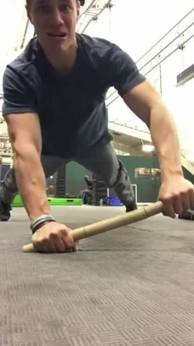 American Ninja Warrior Dylan Testa ain't messing around.