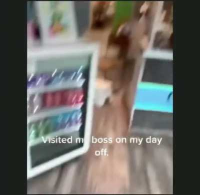 He’s fired