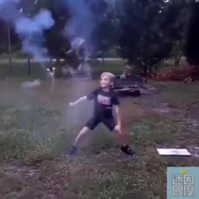 Kids don’t get explosives for a reason