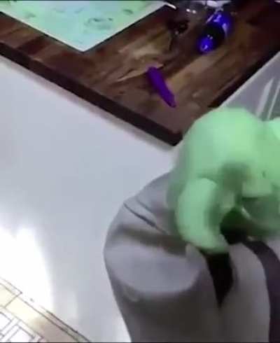;-: