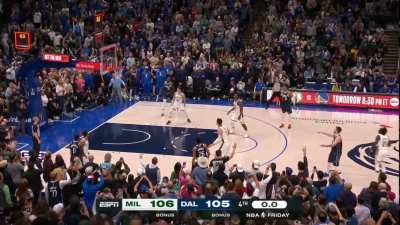 [Highlight] Doncic misses the contested game-winning 3 at the buzzer