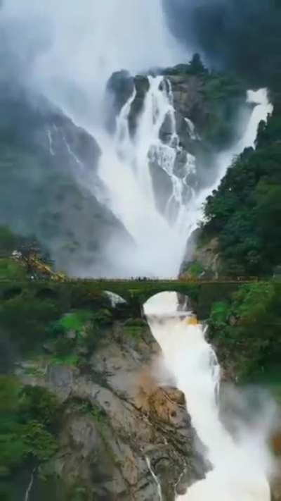 Incredible India ??! Doodhsagar falls