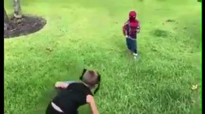 "Hey Thor, my Spidey senses are tingling..."