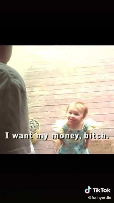 She's not kidding around
