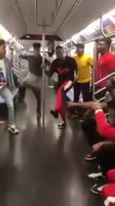 A subway in New York