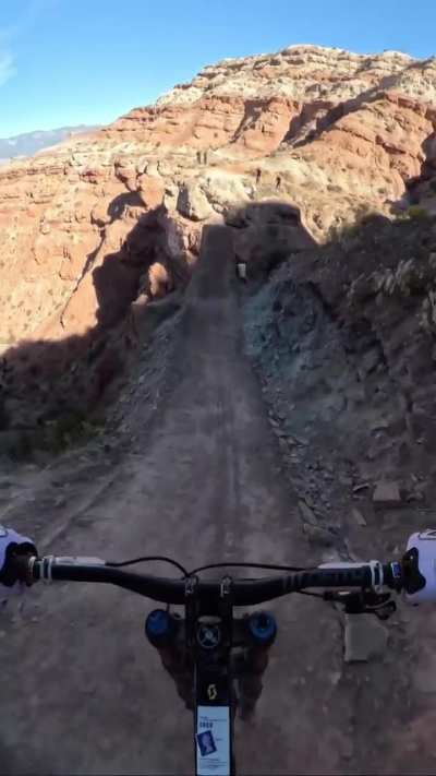 Redbull rampage. Impressive mountain biking