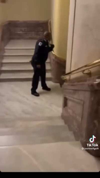 Only one cop.