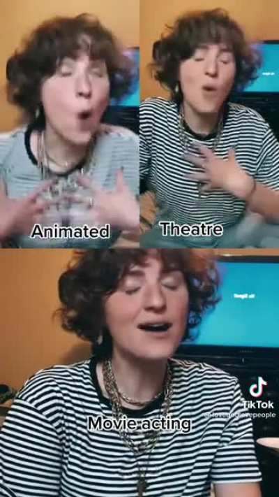 Acting styles