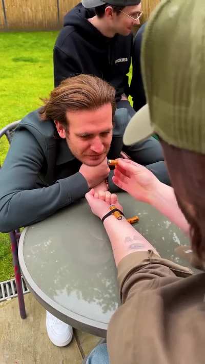Man got the shock of his life with simple batteries