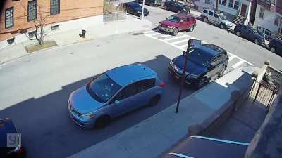 Hit & Run on my car this weekend. Someone please explain to me what happened here…