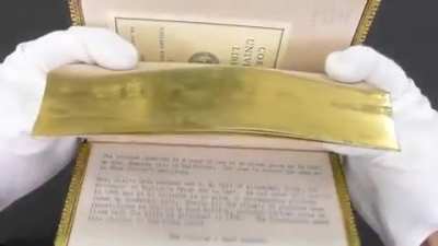 A hidden art in an old book