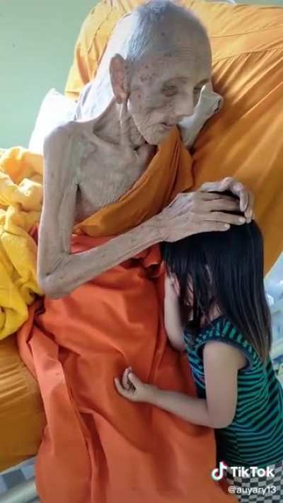 109-year-old Buddhist Monk Luang Pho Yai from Thailand