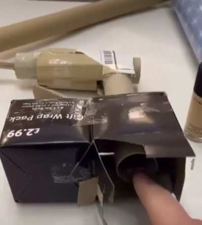 Wrapping my gf's presents and making it look nothing like it!??