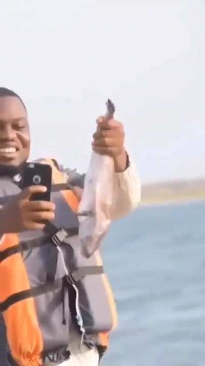 why not to hold fish