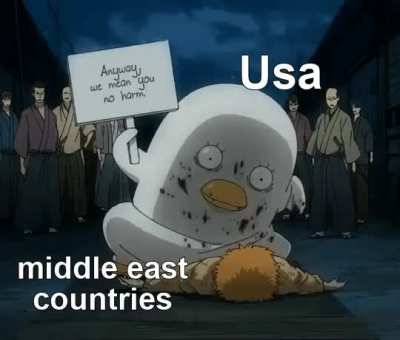 they're just promoting democracy