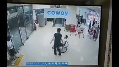 Casually saving a life.